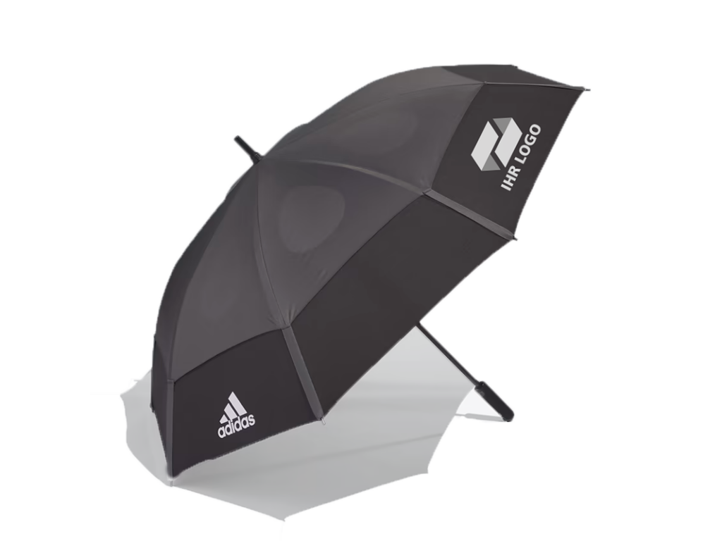 adidas Regenschirm mit Logodruck