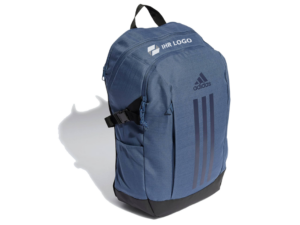 Blauer Adidas Rucksack mit Logodruck